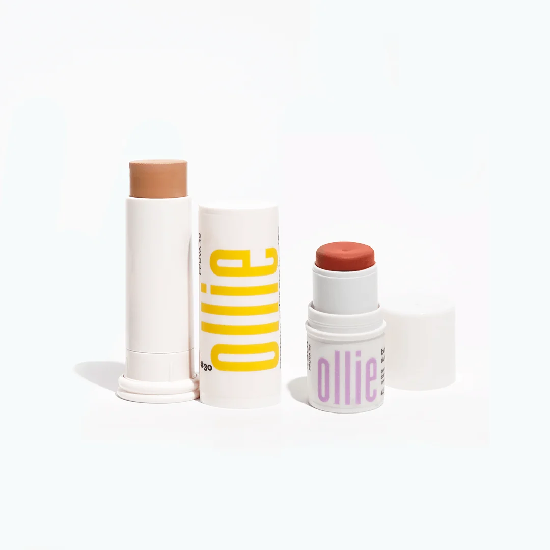 Ollie  Kit Daily Ollie - Barra 3 en 1 Rubor, Labial y Sombra FPS +50 