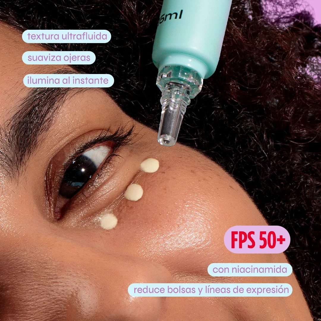 Crema Ultrafluida para Ojos Antioxidante FPS 50+
